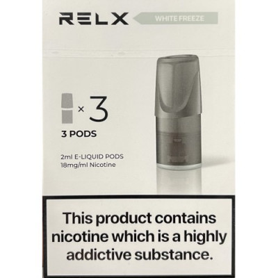 Картриджи RELX Pod White Freeze (Мороженое) (Старый) Картриджи RELX Pod White Freeze (Мороженое) (Старый)