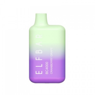 Электронная сигарета Эльф Бар 4000 затяжек Клюква Виноград (Elf Bar BC 4000 Cranberry Grape)