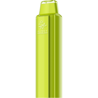 Электронная сигарета Эльф Бар 2500 затяжек Яблоко (Elf Bar Crystal 2500 Apple Juice)