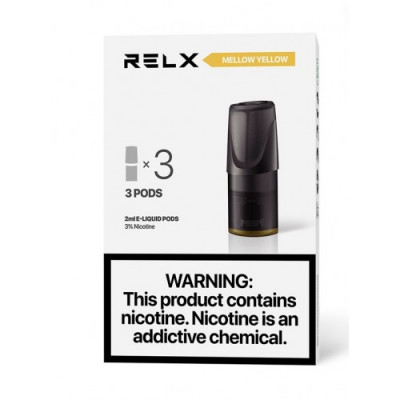 Картриджи RELX Pod Mellow Yellow (Банан) (Старый) Картриджи RELX Pod Mellow Yellow (Банан) (Старый)