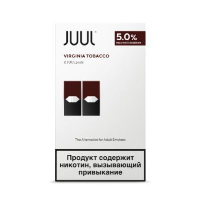 Картриджи JUUL Табак Вирджиния