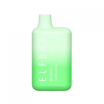 Электронная сигарета Эльф Бар 4000 затяжек Зелёное Яблоко (Elf Bar BC 4000 Green Apple)
