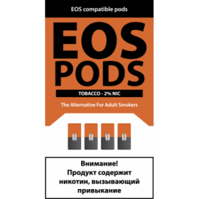 Картриджи EOS Pods Tobacco (EOS Табак)