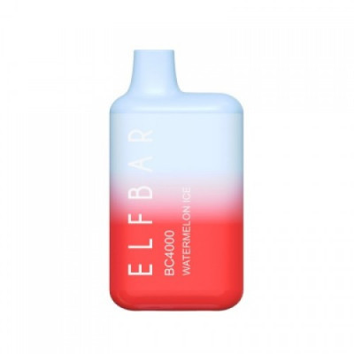 Электронная сигарета Эльф Бар 4000 затяжек Арбуз Лёд (Elf Bar BC 4000 Watermelon Ice)