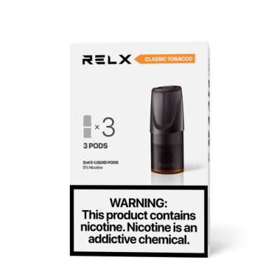Картриджи RELX Pod Classic Tobacco (Табак) (Старый) Картриджи RELX Pod Classic Tobacco (Табак) (Старый)